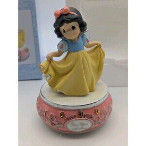 Precious Moments Disney SNOW WHITE Music Box Some Day My Prince Will Come